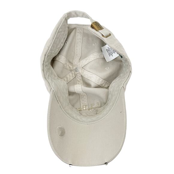 LL Bean Tan Baseball Hat Built In Lights - Picture 8 of 9